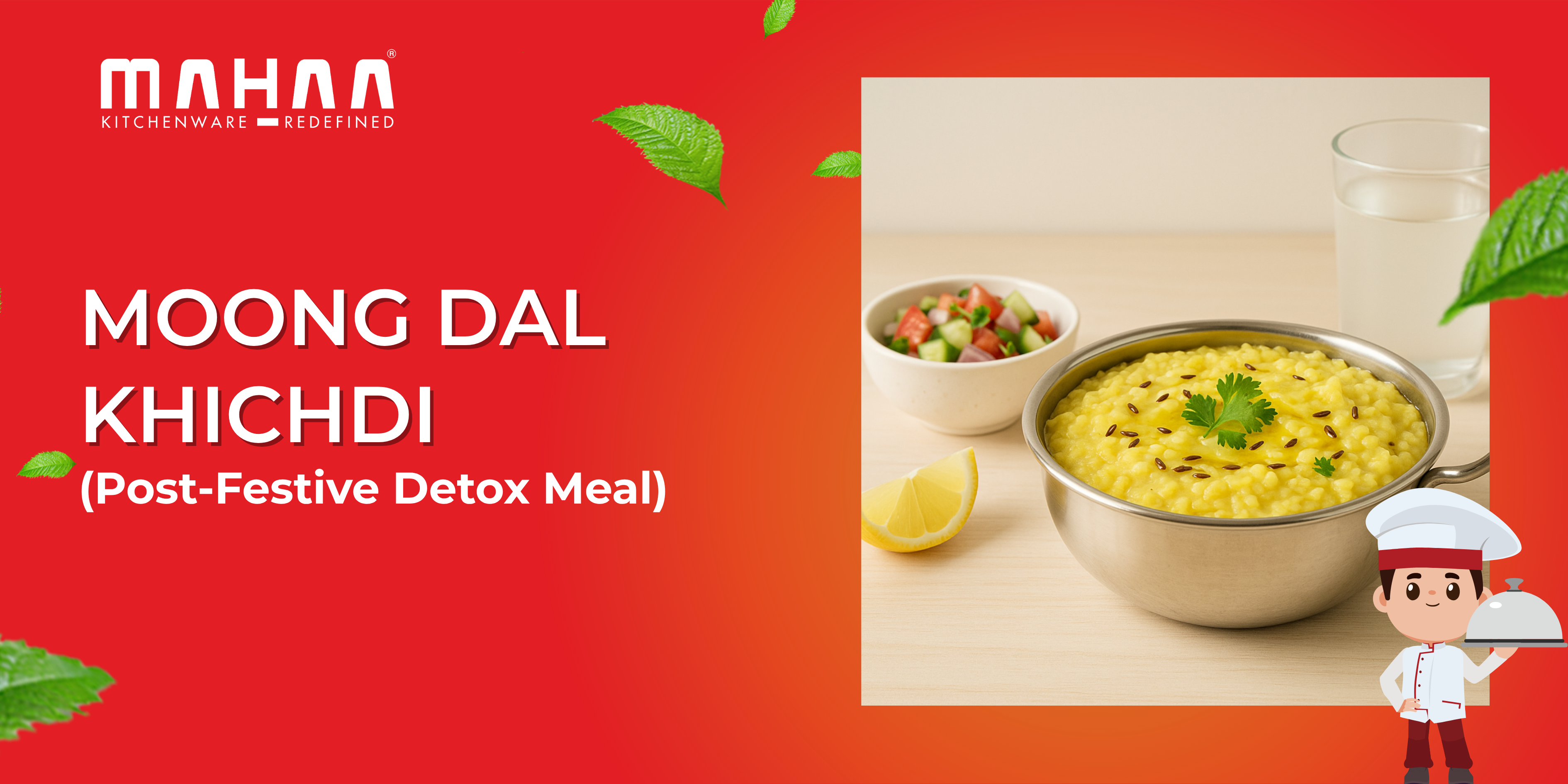 Moong Dal Khichdi β Your Comfort Bowl After Festive Feasts